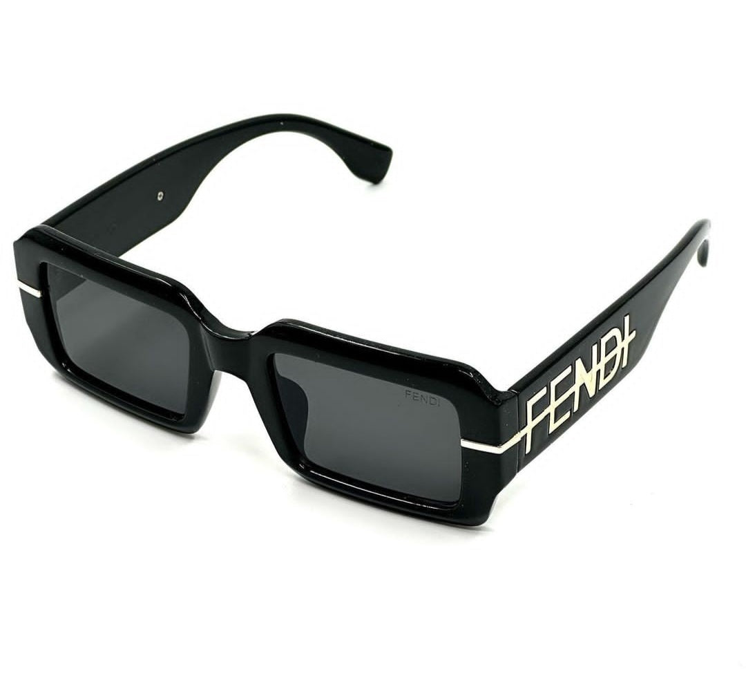 Fendi Black Rectangular frame