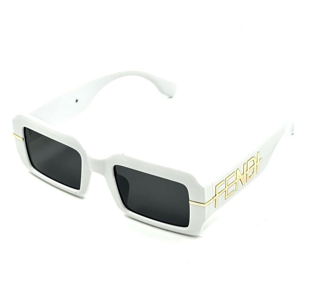Fendi White Rectangular frame